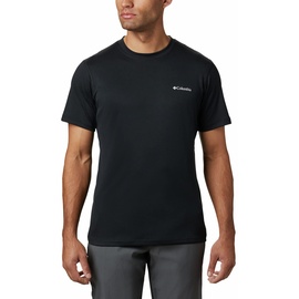 Columbia Zero Rules Technisches Kurzärmeliges T Shirt, Black L