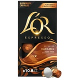 100 L'Or Caramel Espresso Kaffeekapseln aus Aluminium Nespresso-kompatibel