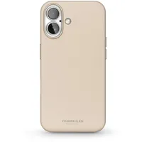 VONMÄHLEN iPhone 16 Like Leather Case cremefarben
