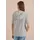 Cecil Kapuzenshirt Hoodie Gestreift Vanilleweiß M