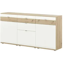 Sideboard  Eldena , weiß , Maße (cm): B: 180 H: 90 T: 40