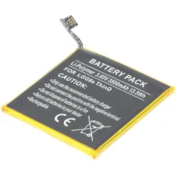AccuCell Akku passend für LG G8s ThinQ, Li-Polymer, 3,85V, 3500mAh, 13,5Wh
