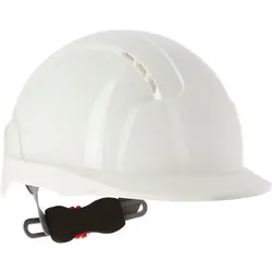 1St. Bizline BIZ 731682 Komfortabler Elektrikerhelm Evolite, weiß, mit Scrollrad