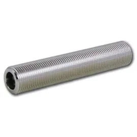ich-zapfe.de Gewindestutzen G 5/8“ mit beidseitigem Einstich, Innen Ø 7 mm, L=40 mm, Edelstahl