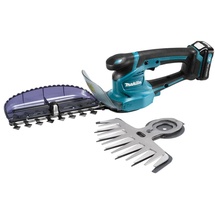 Makita Akku-Grasschere UH201DWAX 12 v Strauchschere Set, 2,0 Ah Li-Ion Akku