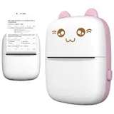 COFI 1453 Mini-Katzen-Thermodrucker Pink