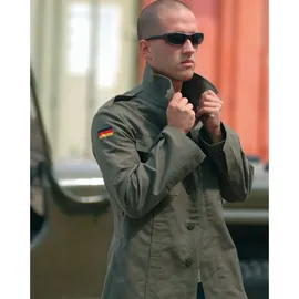 Mil-Tec Bundeswehr Moleskin Feldjacke oliv, Größe 8/54-56