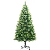 vidaXL Künstlicher Weihnachtsbaum Klappbar mit Ständer 180 cm