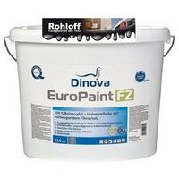 Dinova EuroPaint FZ 12,5 L weiß Seidenmatt Reinacrylat Fassadenfarbe Filmschutz