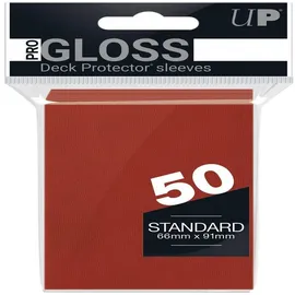 Ultra Pro Deck Protector Sleeves Lava Red (50)