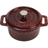 Staub Cocotte 10 cm rund grenadine-rot