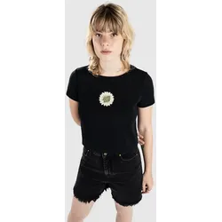 Santa Cruz Funky Flower Front T-Shirt black Gr. 10