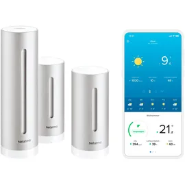 Netatmo Wetterstation + zusätzliches Innenmodul - Silber