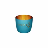 Giftcompany Windlicht Madras Eisen Blau