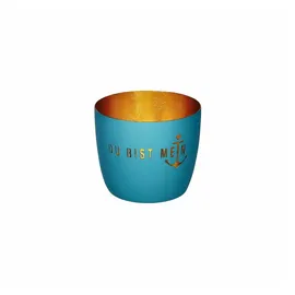 Giftcompany Windlicht Madras Eisen Blau