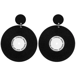 Ohrringe "Schallplatte"