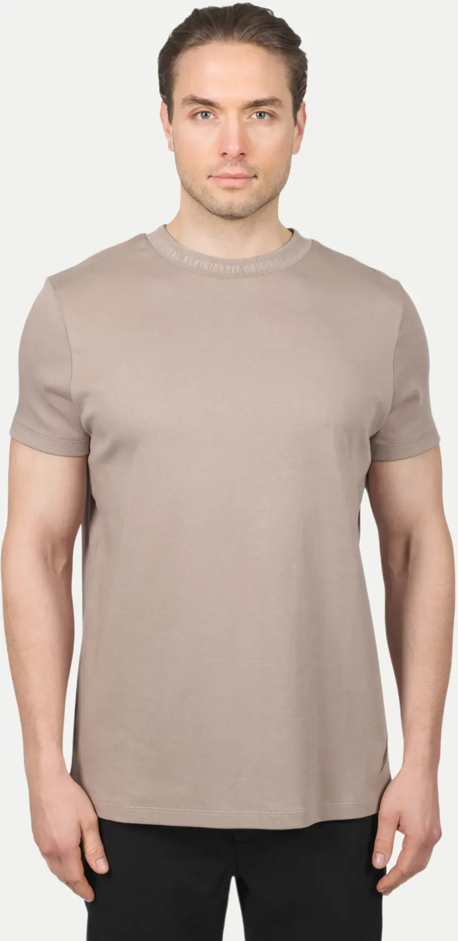 T-Shirt Unterragend Braun S