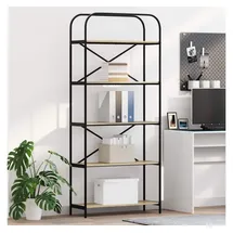 vidaXL Bücherregal 80 x 30 x 183 cm Sonoma-Eiche