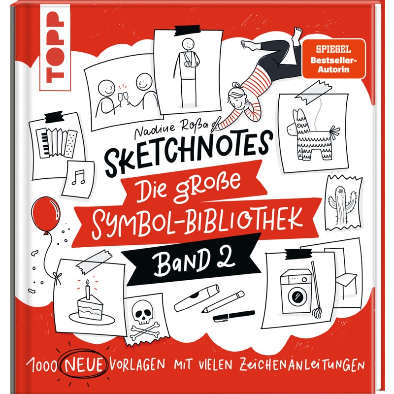 Sketchnotes. Die Große Symbol-Bibliothek. Band 2. Von Der Spiegel-Bestseller-Autorin - Nadine Roßa  Gebunden