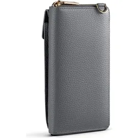 lazarotti Bologna Leather Geldbörse grau