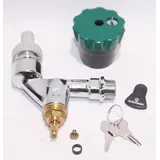 Schlösser Wasser-Safe Wasserhahn mit Belüfter absperrbar 1/2"