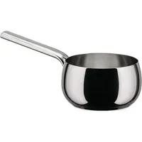 Alessi Mami, Pfanne + Kochtopf, Silber