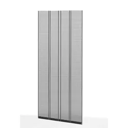 Hecht Klemm Lamellenvorhang Fliegengitter 100x220cm anthrazit 101660107-VH