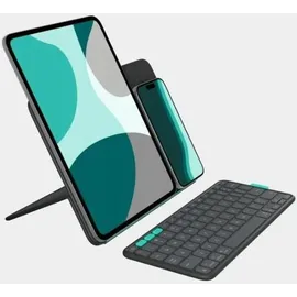 Logitech Flip Folio für iPad Pro (M4)/Air (M2/M3/5th Gen) Grau