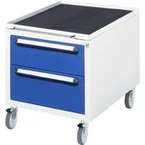 Rau Roll-Container mit 2 Schubladen, B480xT600xH540mm