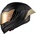 Integralhelm Matt Schwarz/Gold XS