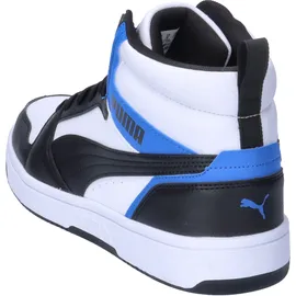 Puma Rebound V6 Sneaker, Black White Team Royal, 44 EU