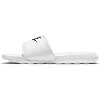 Nike Victori One Slide Sandal, White/Game Royal-White, 51.5