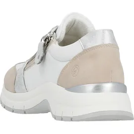 REMONTE Damen D0G09 Sneaker, Rose/Weiss/Ice/Weiss / 81, 37 EU