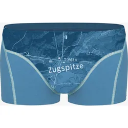 Ein schöner Fleck Erde Boxershorts Zugspitze Himmelblau blau S