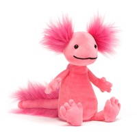 Jellycat Axolotl Plüsch-Dekoration, klein, Pink