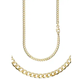 FIRETTI Collierkettchen Schmuck Geschenk Gold 333 u. 585 Panzerkette diamantiert Gelbgold