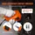Vevor Wagenheber Aluminium 130-370 mm / 170-420 mm orange