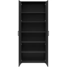 milino Mehrzweckschrank 80 x 195 x 40 cm Grau