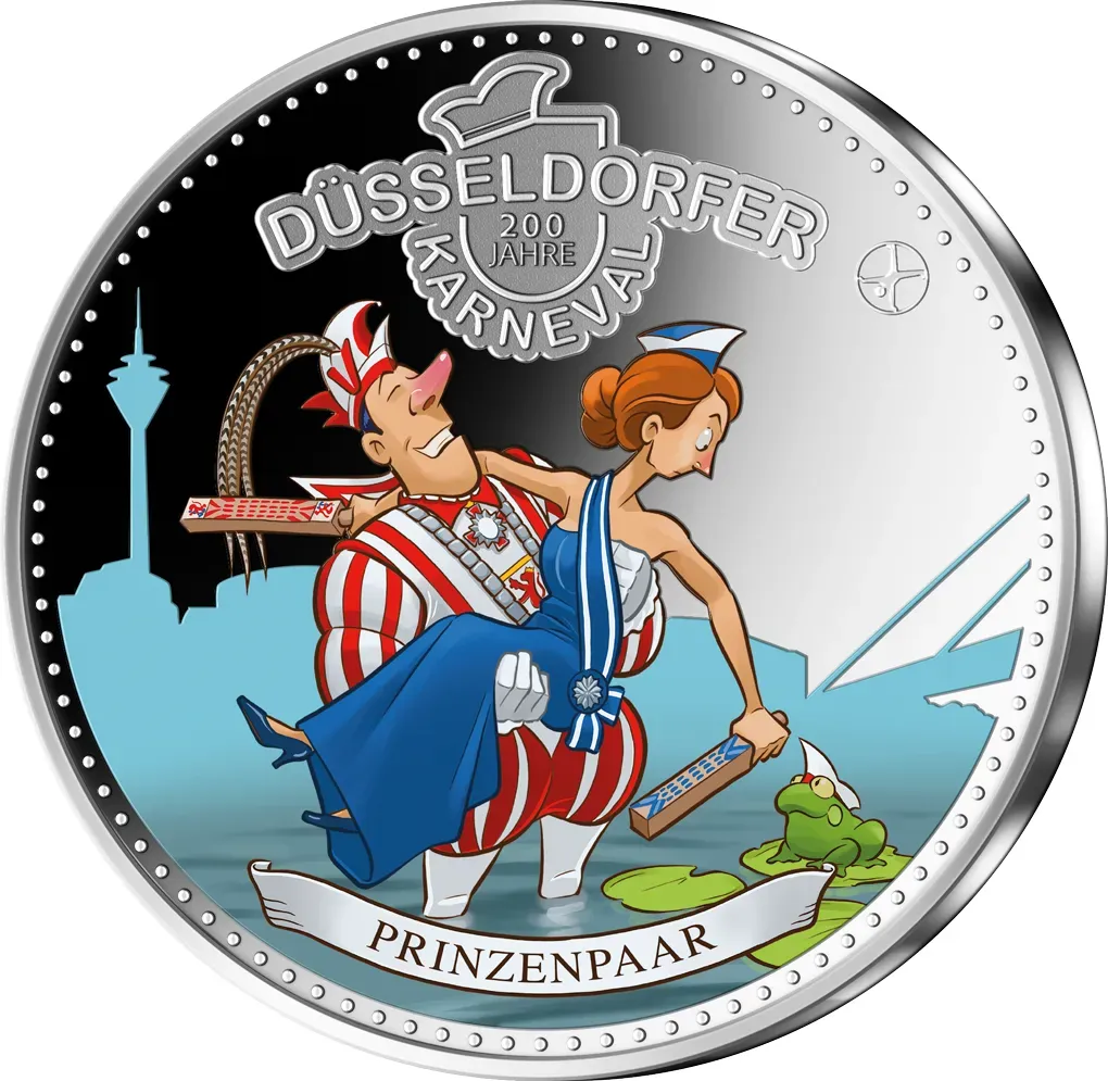 Silber-Edition „200 Jahre Karneval in Düsseldorf“ – Start: „Prinzenpaar“!