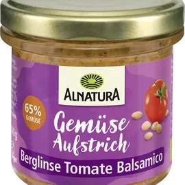 Alnatura Bio Aufstrich, Berglinse-Tomate-Balsamico, 140 g