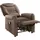 sit&more TV-Sessel Morten Kunstleder 76 x 115 x 78 cm grau mit Motor und Aufstehhilfe