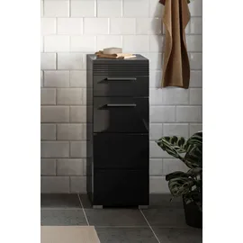 Home Affaire Malmö Unterschrank 30 x 79 x 31 cm Schwarz