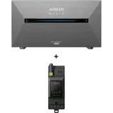 Anker SOLIX Solarbank 2 E1600 Plus - Balkonkraftwerk Batterie + Gratis Smart Meter - Schwarz