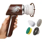 Media Shop MediaShop Horse Power Scrubber Rotationsbürste – Kabelloser Reinigungsspezialist mit 350 U/min für strahlende Sauberkeit im Innen- und Außenbereich