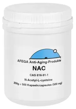 250 g NAC (N-Acetyl-L-Cystein) - 500 Kapseln zu je 500 mg