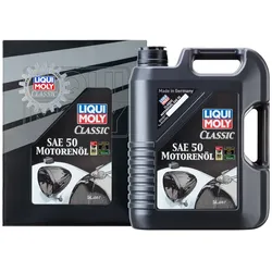Motoröl LIQUI MOLY 1131 SAE 50 Classic Viskosität VG 68 Kanister 5 L