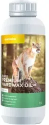 eukula® euku premium hardwax oil+ Pflegeöl, extramatt 0152000150 , 1000 ml - Flasche
