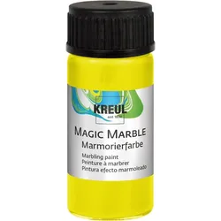 C.KREUL 73231 Magic Marble Marmorierfarbe Neongelb 20 ml