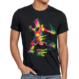 style3 T-Shirt WM 2026 Deutschland Fußball Weltmeisterschaft trikot fahne EM schwarz S