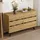 stilvora Sideboard 120 x 75,5 x 40 cm Beige